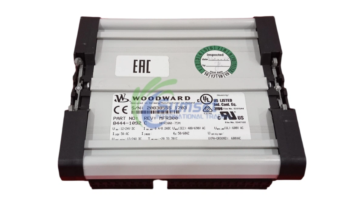 Woodward 8444-1092 Multifunction Relay Woodward 8444-1092 Multifunction Relay